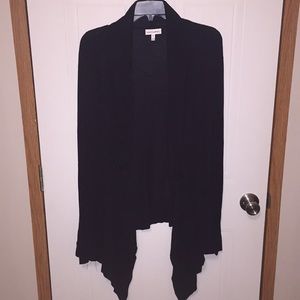 Hi-low cardigan